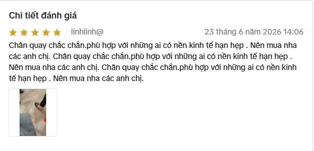 Ảnh chụp đánh giá 9 của khách về Tripod 1m4